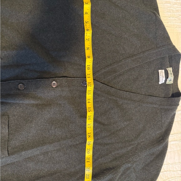 Wool Dark Gray Cardigan - Picture 8 of 10